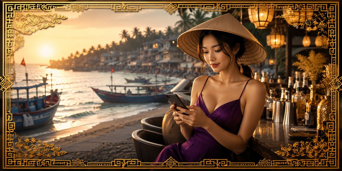 Người dùng phân tích bài và kèo cược tại Mũi Né trong buổi chiều